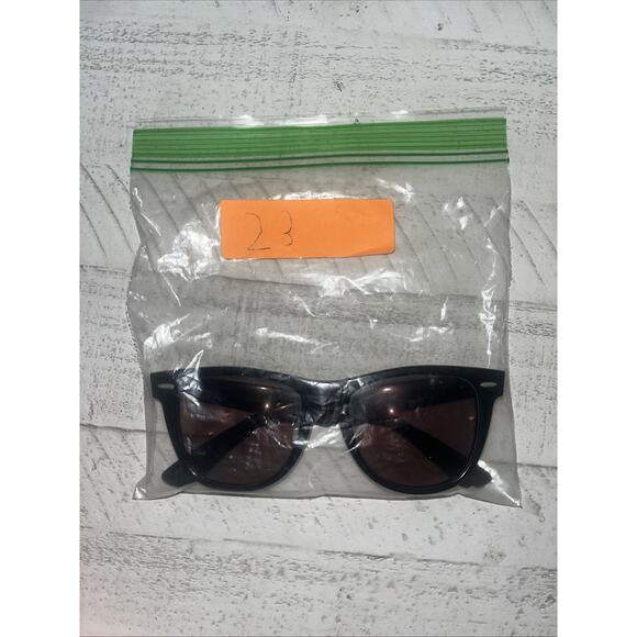 Vintage B&L Ray Ban Wayfarer II 2 Bausch & Lomb Sunglasses Black ‼️Frames Only‼️ main image 7